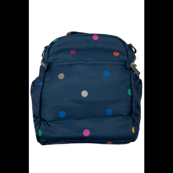 Lug Medium Crossbody Alpine Multi Dots Navy - Picture 2 of 3